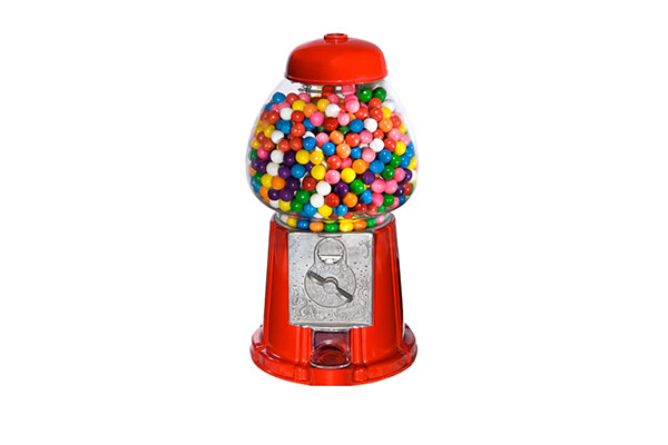 Image from Envato but demonstrating a gumball machine by Smith Powder Coating
