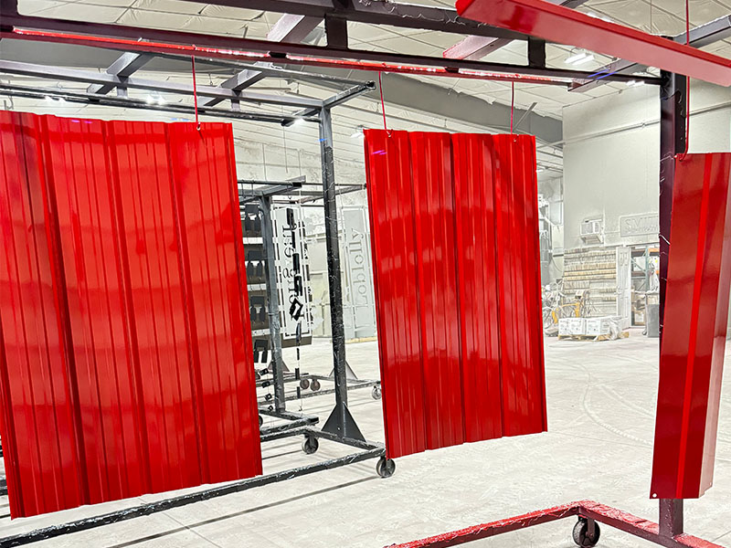 Red Powder Coating Color Ral-3011